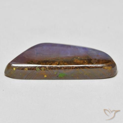 Boulder Opal Gemstone in 29.1 x 12.2 mm Size for Sale, Boulder Opal Stone in Multicolor Color