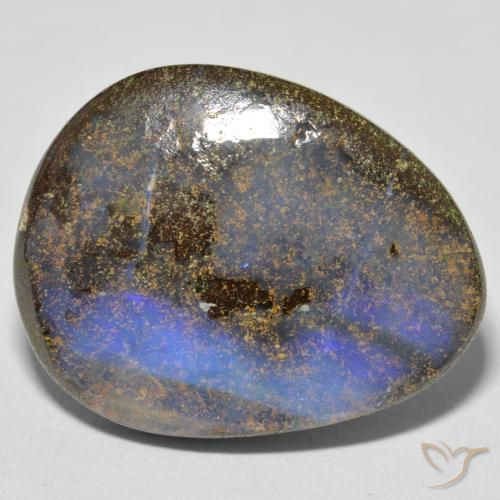 21.73ct Natural Multicolor Boulder Opal, Fancy, Opaque