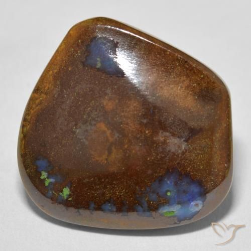 21.08ct Natural Multicolor Boulder Opal, Fancy, Opaque