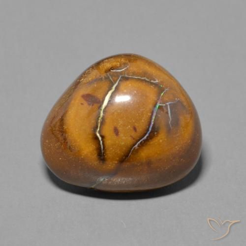 5.11ct Natural Multicolor Boulder Opal, Fancy, Opaque