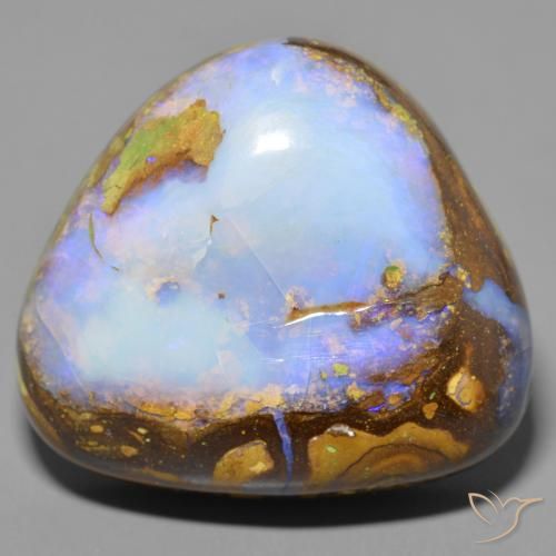 40.55ct Natural Multicolor Boulder Opal, Fancy, Opaque