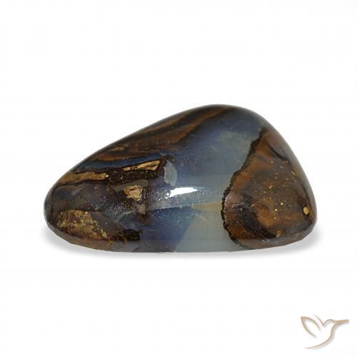 Boulder Opal Gemstone in 20.3 x 16.2 mm Size for Sale, Boulder Opal Stone in Multicolor Color