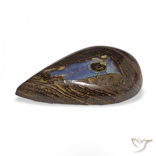 Boulder Opal Gemstone in 21.5 x 13.3 mm Size for Sale, Boulder Opal Stone in Multicolor Color