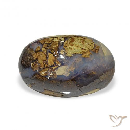 5.70ct Multicolor Boulder Opal, Oval, Opaque