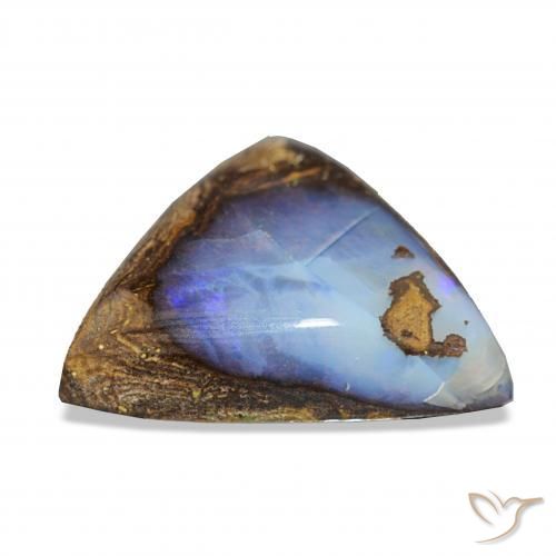 Boulder Opal Gemstone in 20.3 x 17.8 mm Size for Sale, Boulder Opal Stone in Multicolor Color