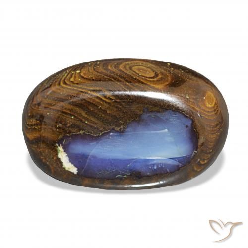 15.36ct Multicolor Boulder Opal Gemstones, Oval, Opaque