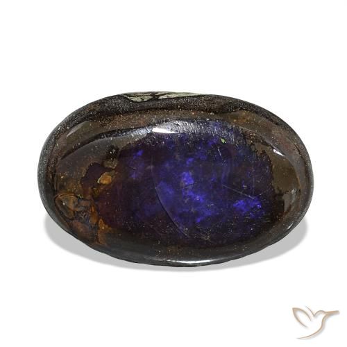 4.62ct Multicolor Boulder Opal Gemstones, Oval, Opaque