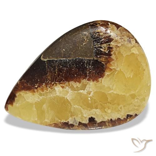 49.78ct Multicolor Calcite, Pear Shape, Opaque