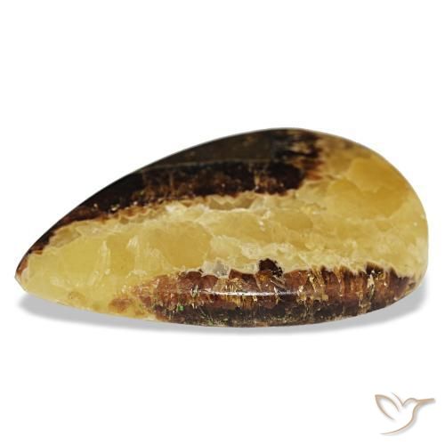 Calcite Gemstone in 39.8 x 28.2 mm Size for Sale, Calcite Stone in Multicolor Color