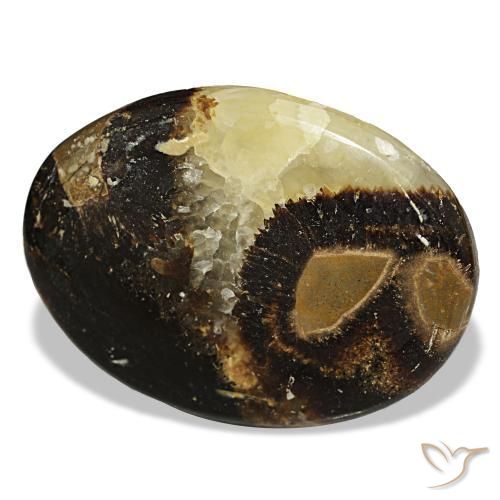103.06 ct Multicolor Calcite Stone, Natural Calcite in Oval Cabochon Shape for Sale