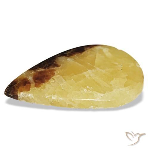 Calcite Gemstone in 48 x 33.1 mm Size for Sale, Calcite Stone in Multicolor Color