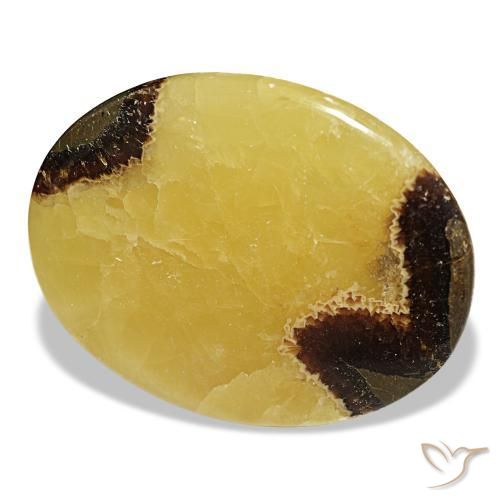 167.28 ct Multicolor Calcite Stone, Natural Calcite in Oval Cabochon Shape for Sale
