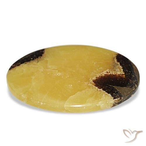 Calcite Gemstone in 61.4 x 49 mm Size for Sale, Calcite Stone in Multicolor Color