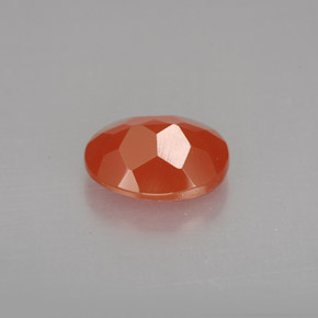 Carnelian Gemstone in 9 x 7 mm (calibrated) Size for Sale, Carnelian Stone in Red Orange Color