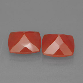 Carnelian Gemstone in 10.1 x 10 mm Size for Sale, Carnelian Stone in Red Orange Color