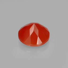 Carnelian Gemstone in 8 mm (calibrated) Size for Sale, Carnelian Stone in Red Orange Color