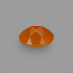 Carnelian Gemstone in 9 x 7 mm (calibrated) Size for Sale, Carnelian Stone in Orange Color
