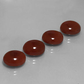 19.90 ct Orange Carnelian Stone, Natural Carnelian in Oval Cabochon Shape for Sale
