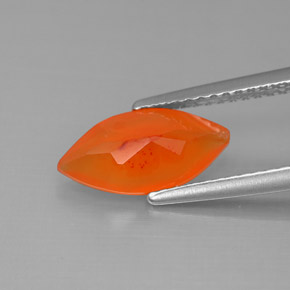 Carnelian Gemstone in 12 x 6 mm (calibrated) Size for Sale, Carnelian Stone in Red Orange Color