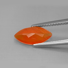 Carnelian Gemstone in 12 x 6 mm (calibrated) Size for Sale, Carnelian Stone in Red Orange Color