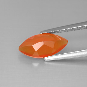 Carnelian Gemstone in 12 x 6 mm (calibrated) Size for Sale, Carnelian Stone in Red Orange Color