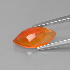 Carnelian Gemstone in 12 x 6 mm (calibrated) Size for Sale, Carnelian Stone in Red Orange Color