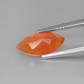 Carnelian Gemstone in 12 x 6 mm (calibrated) Size for Sale, Carnelian Stone in Red Orange Color