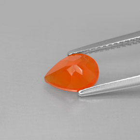 Carnelian Gemstone in 8 x 6 mm (calibrated) Size for Sale, Carnelian Stone in Orange Color