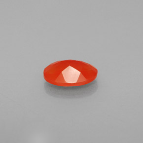 Carnelian Gemstone in 7 x 5 mm (calibrated) Size for Sale, Carnelian Stone in Red Orange Color