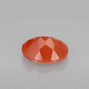 Carnelian Gemstone in 11 x 9 mm (calibrated) Size for Sale, Carnelian Stone in Red Orange Color