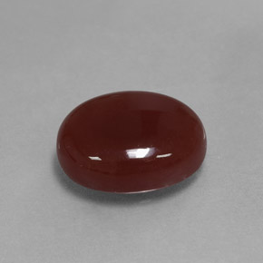 5.81 ct Brown Carnelian Stone, Natural Carnelian in Oval Cabochon Shape for Sale