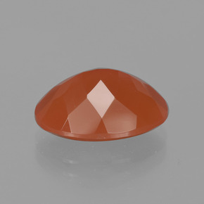 Carnelian Gemstone in 14 x 10 mm (calibrated) Size for Sale, Carnelian Stone in Orange Color