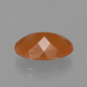Carnelian Gemstone in 14 x 10 mm (calibrated) Size for Sale, Carnelian Stone in Orange Color
