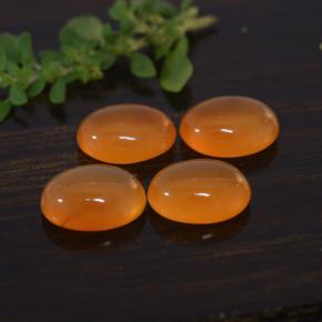 1.2ct Oval Cabochon Orange Carnelian for sale thumb image of 1.2ct Oval Cabochon Orange Carnelian (ID: 471756)
