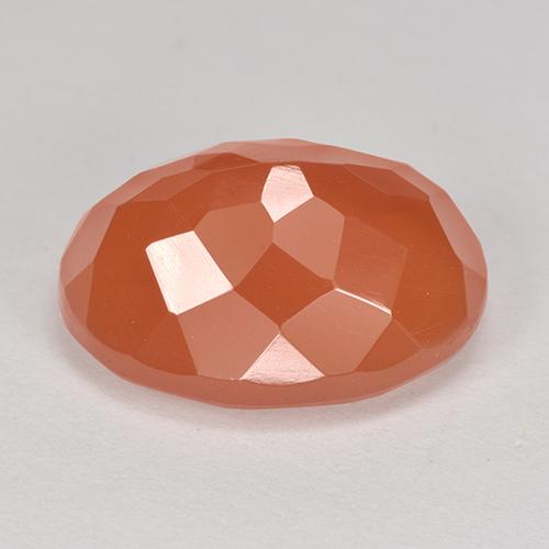 Carnelian Gemstone in 16 x 12 mm (calibrated) Size for Sale, Carnelian Stone in Reddish Orange Color