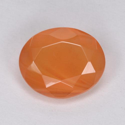 Naranja claro Cornalina Gema - 2.7ct Forma ovalada (ID: 513404)
