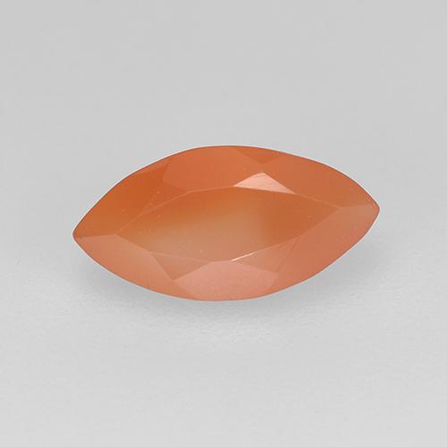 Warm Apricot Orange Карнеол Камень - 1ct Фасетная Маркиза (ID: 514763)