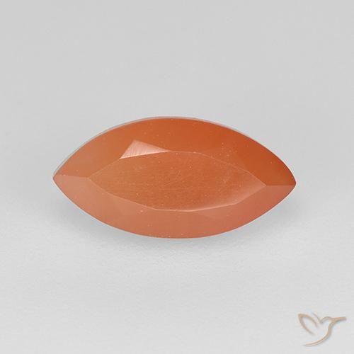 Cornaline Marquise en damier des États-Unis 1,27 ct, dimension 10 x 5mm, pureté Translucide, pierre gemme naturelle Non traité, 1 pièce de cornaline de couleur Orange foncé, dureté Mohs de 6.5 à 7 convient aux bijoux de tous les jours, pierre de sagesse, Photo A
