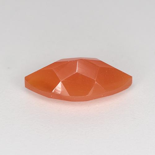Carnelian Gemstone in 10 x 5 mm (calibrated) Size for Sale, Carnelian Stone in Medium Orange Color