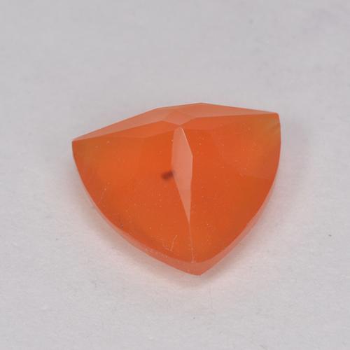 Carnelian Gemstone in 7 x 7 mm (calibrated) Size for Sale, Carnelian Stone in Bright Orange Color