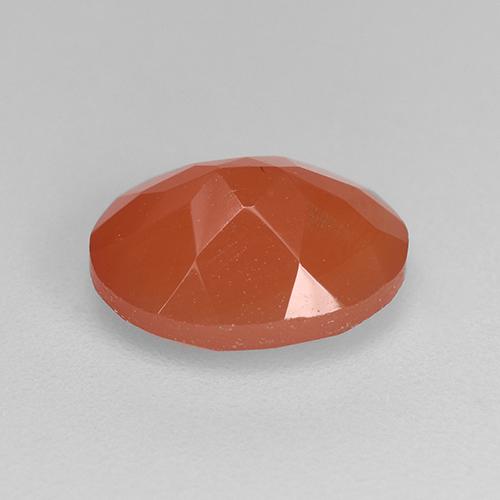 Carnelian Gemstone in 9 x 7 mm (calibrated) Size for Sale, Carnelian Stone in Medium Orange Color