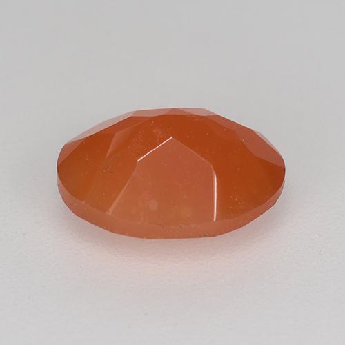 Carnelian Gemstone in 8.2 x 6.2 mm Size for Sale, Carnelian Stone in Medium Red Color