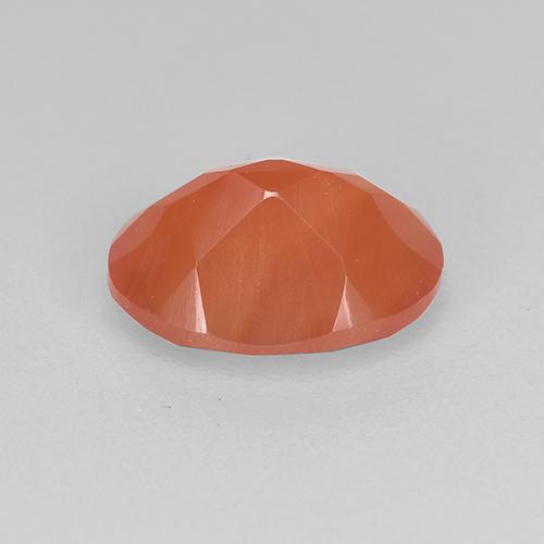 Carnelian Gemstone in 8 x 6 mm (calibrated) Size for Sale, Carnelian Stone in Intense Orange Color