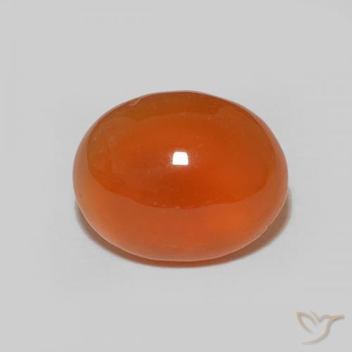 2.48 ct Oval Carnelian, 10 x 8 mm From India, Photo A