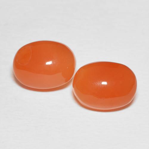 4.62 ct Oval Carnelian, 9.2 x 7.1 mm From India, Photo A