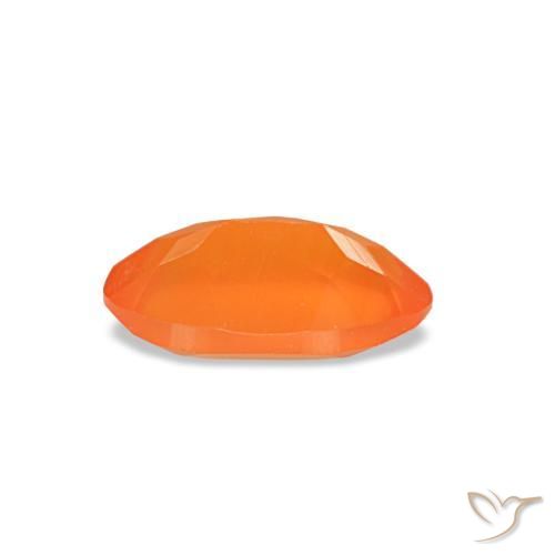 Carnelian Gemstone in 6 x 4 mm (calibrated) Size for Sale, Carnelian Stone in Medium Orange Color