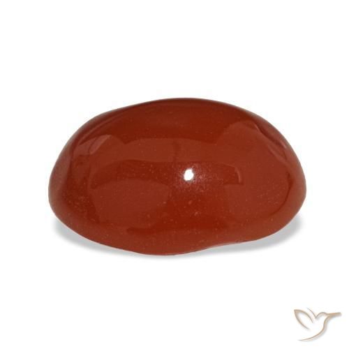 Carnelian Gemstone in 10 x 8 mm (calibrated) Size for Sale, Carnelian Stone in Warm Red Color