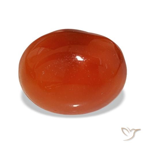 2.63ct Red Carnelian, Oval, Translucent