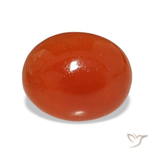 2.28ct Red Carnelian, Oval, Translucent