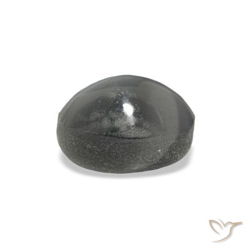 Cat's Eye Alexandrite Gemstone in 6.3 x 4.3 mm Size for Sale, Cat's Eye Alexandrite Stone in Medium Grey Color